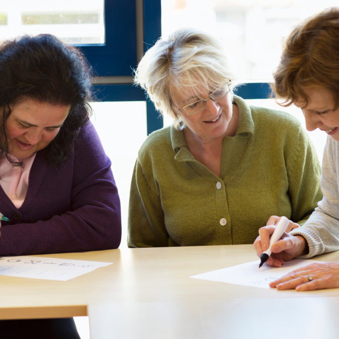 Women writing