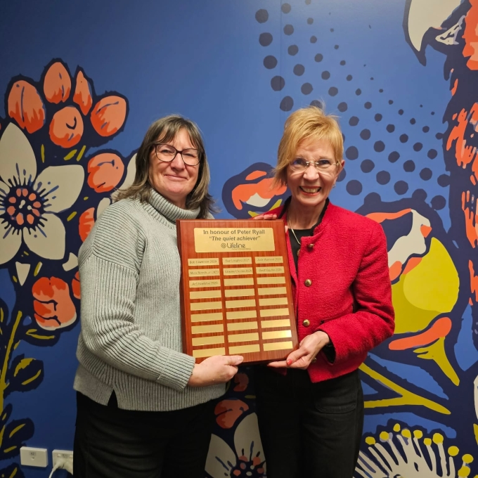 Peter Ryall Award